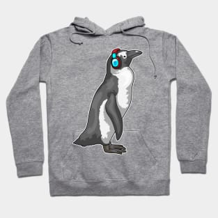 Penguin Music Headphone Hoodie